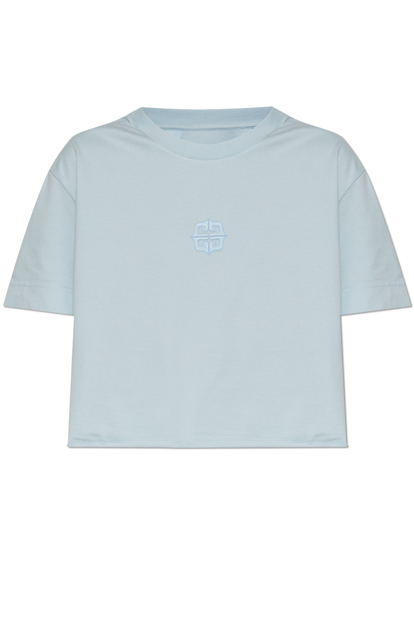 Light blue T shirt with logo Givenchy Vitkac Australia